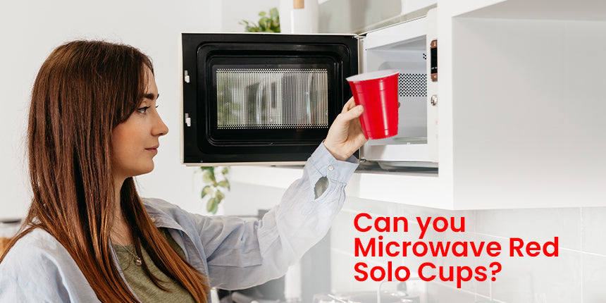 Potential health concerns when you microwave red Solo cups