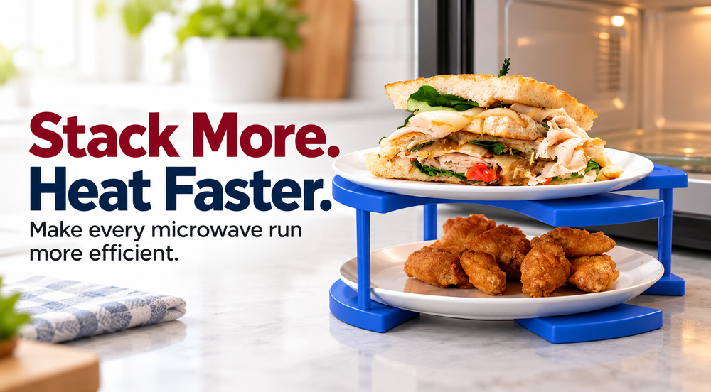 Double Your Microwave Space