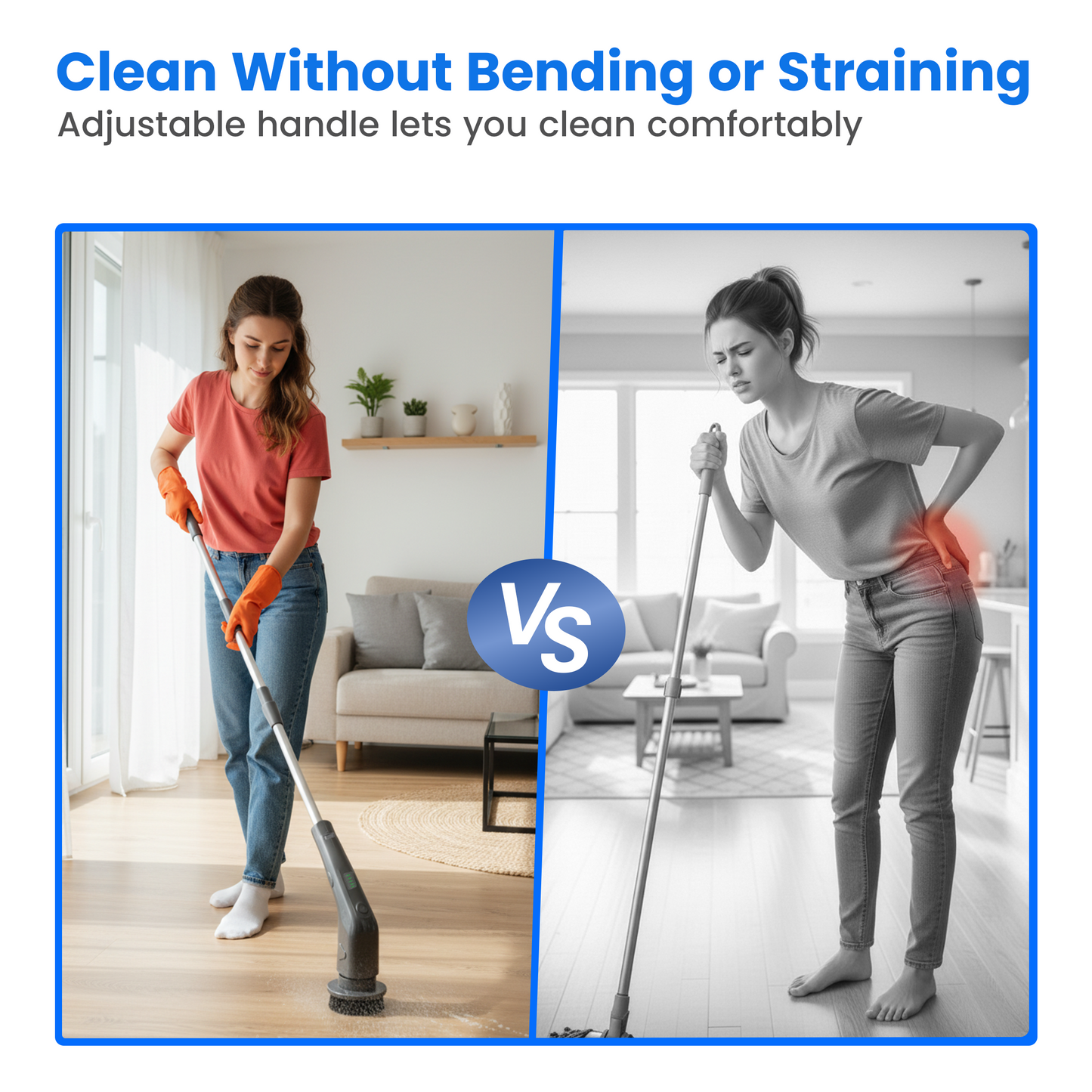 Electric Spin Scrubber 8-in-1 Model – Rechargeable Cleaning Brush