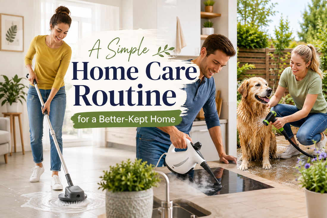 Home Care Routine for a Better Kept Home