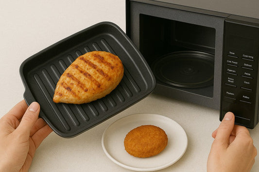 Grilling and Frying in the Microwave