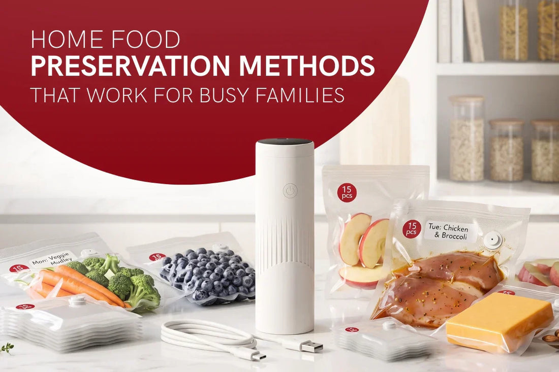 7 Home Food Preservation Methods That Work for Busy Families