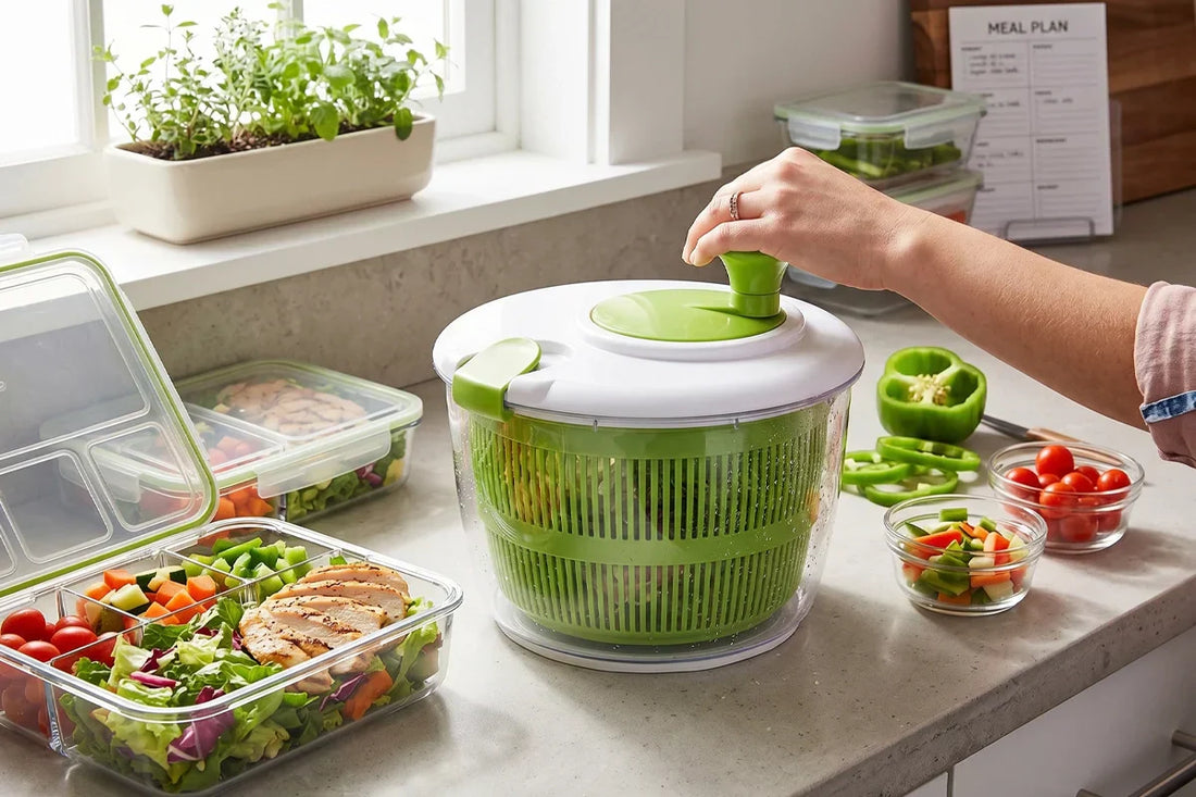 How Salad Spinners Can Make Your Meal Prep Easier: Revolutionize Your Kitchen