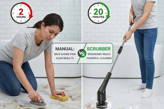 How an Electric Spin Scrubber Saves Time and Effort