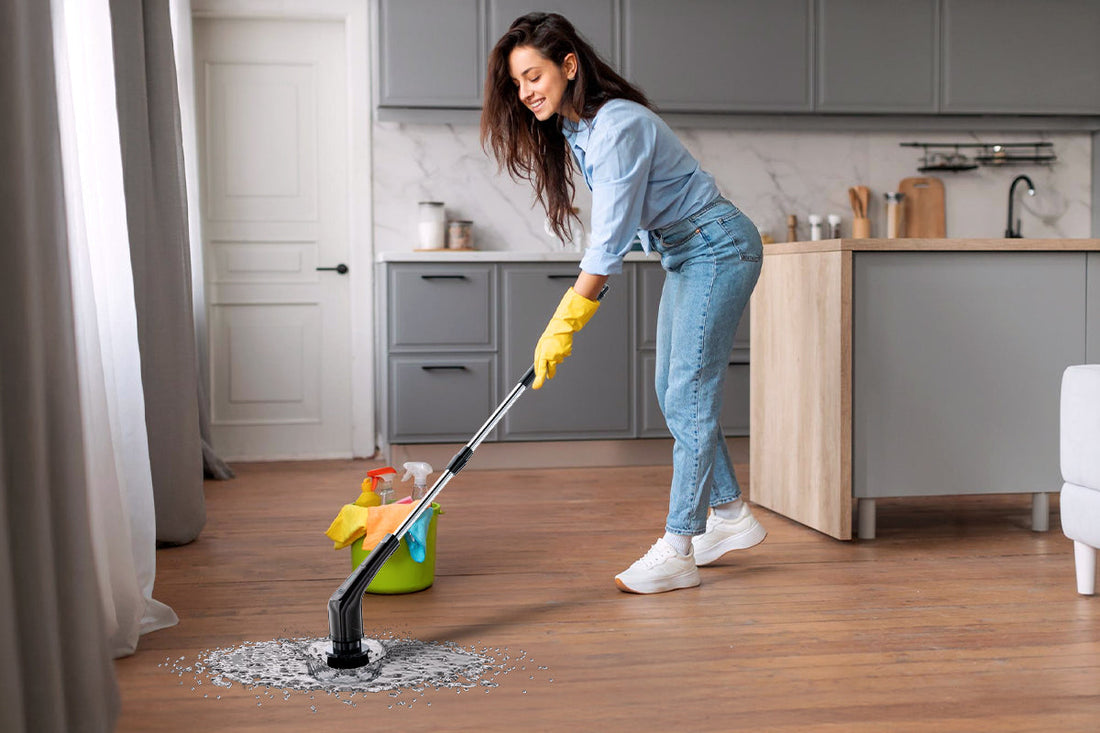 how to clean tile floors