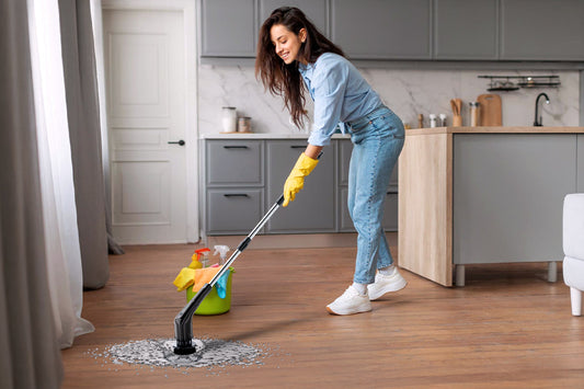 how to clean tile floors