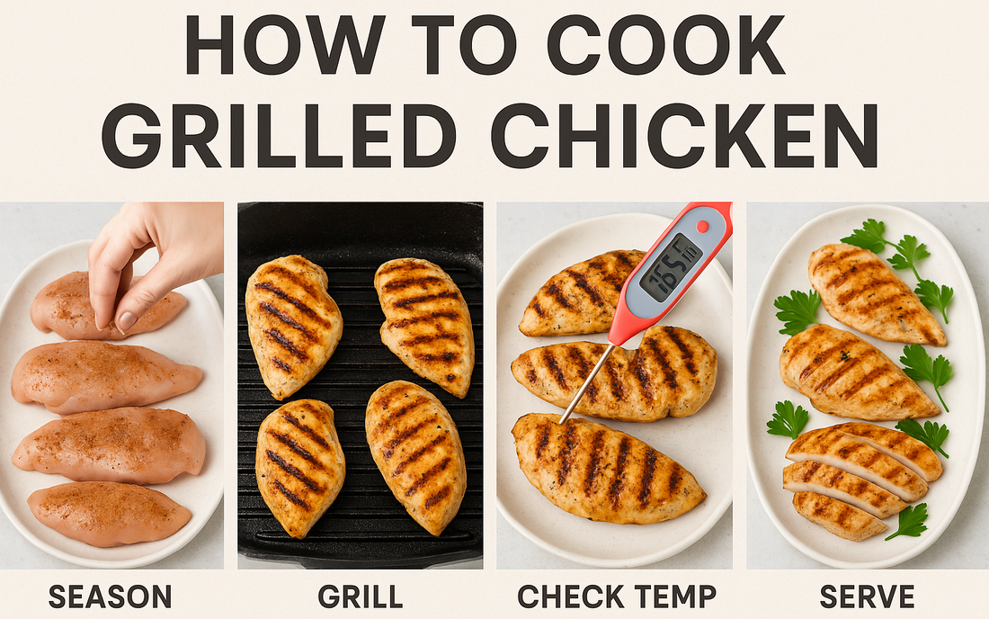 Poultry Cooking Methods How to Cook Grilled Chicken: The 15-Minute Secret – DoubleWave