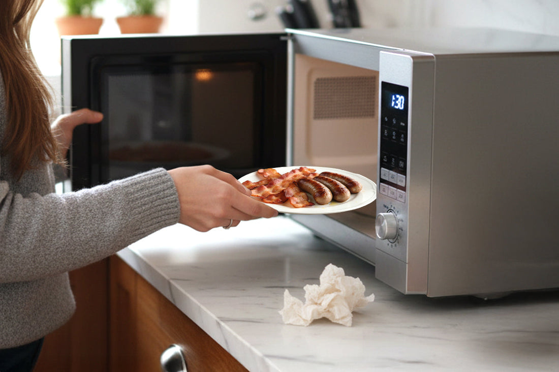 How to Make Healthy Bacon and Sausages in the Microwave