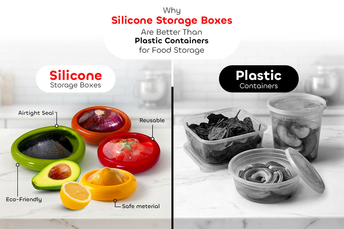 Silicone Storage Boxes Vs Plastic Containers