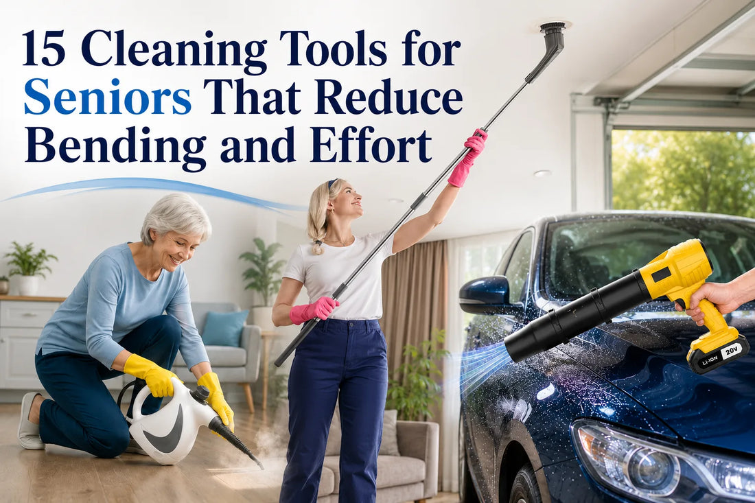 Cleaning Tools for Seniors That Cut Bending