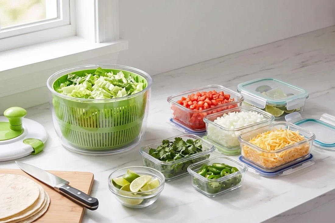 Prep Taco Toppings Ahead Without Watery Veggies