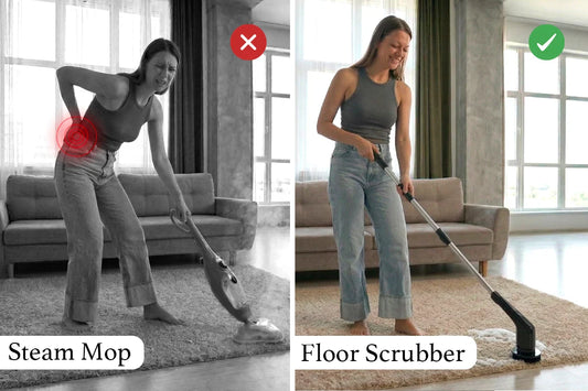 Steam Mop vs Floor Scrubber