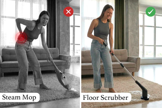 Steam Mop vs Floor Scrubber
