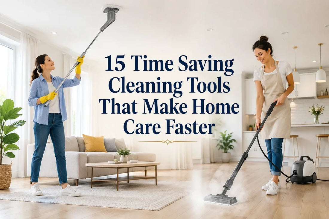 time saving cleaning tools for faster housework
