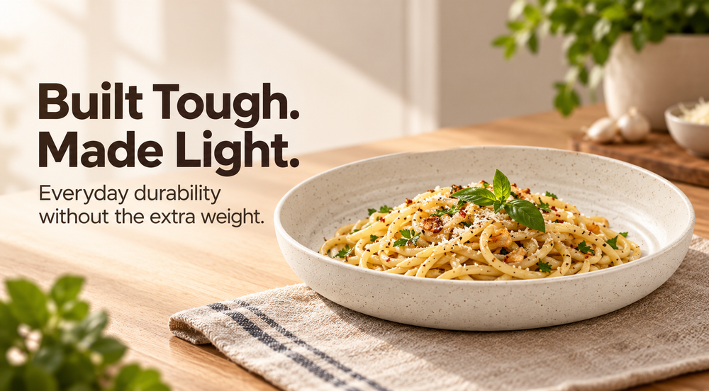 Lightweight Plates, Lasting Convenience 