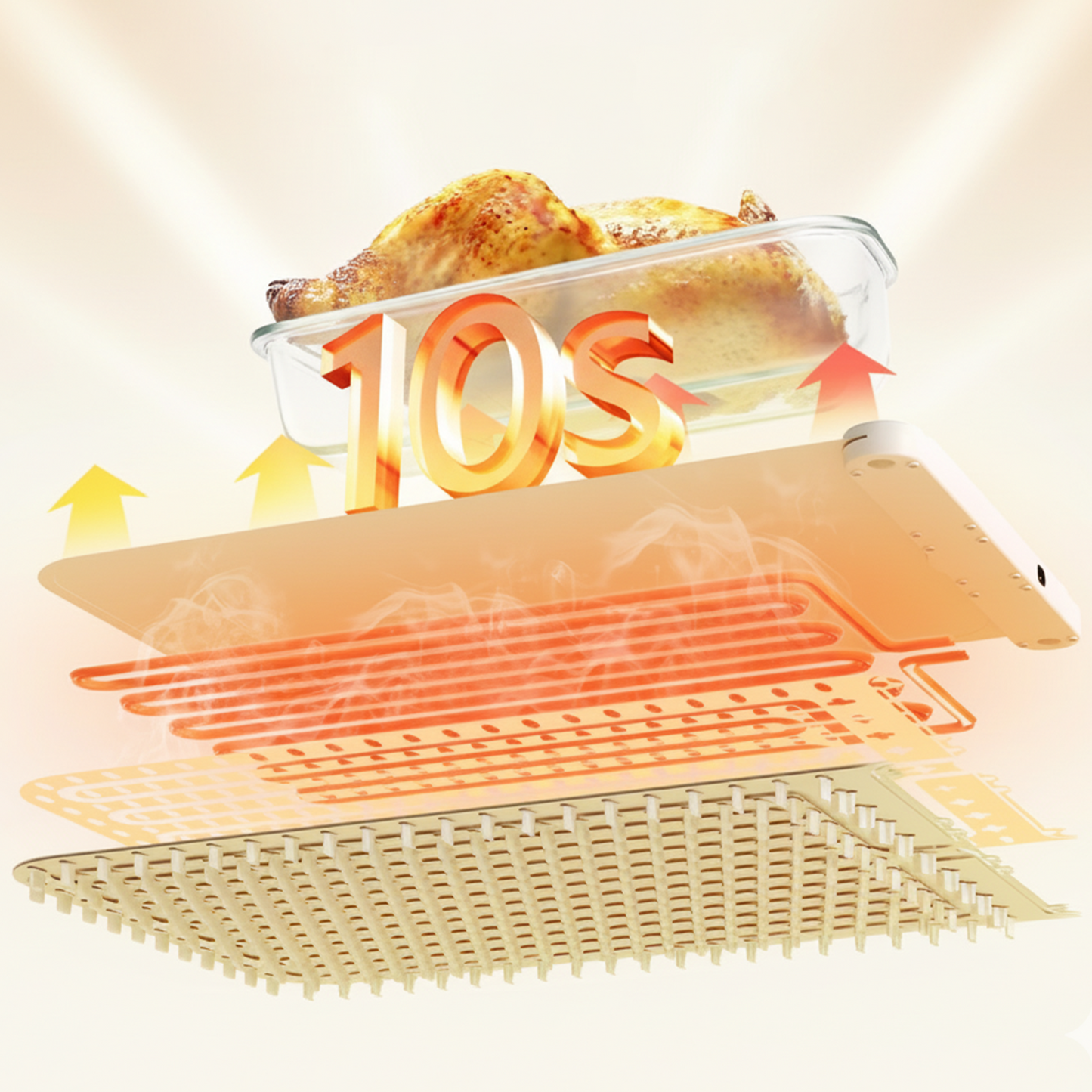 DoubleWave Rollable Electric Food Warming Mat