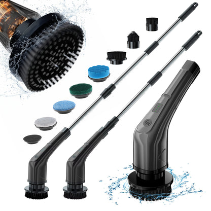 Electric Spin Scrubber 8-in-1 Model – Rechargeable Cleaning Brush