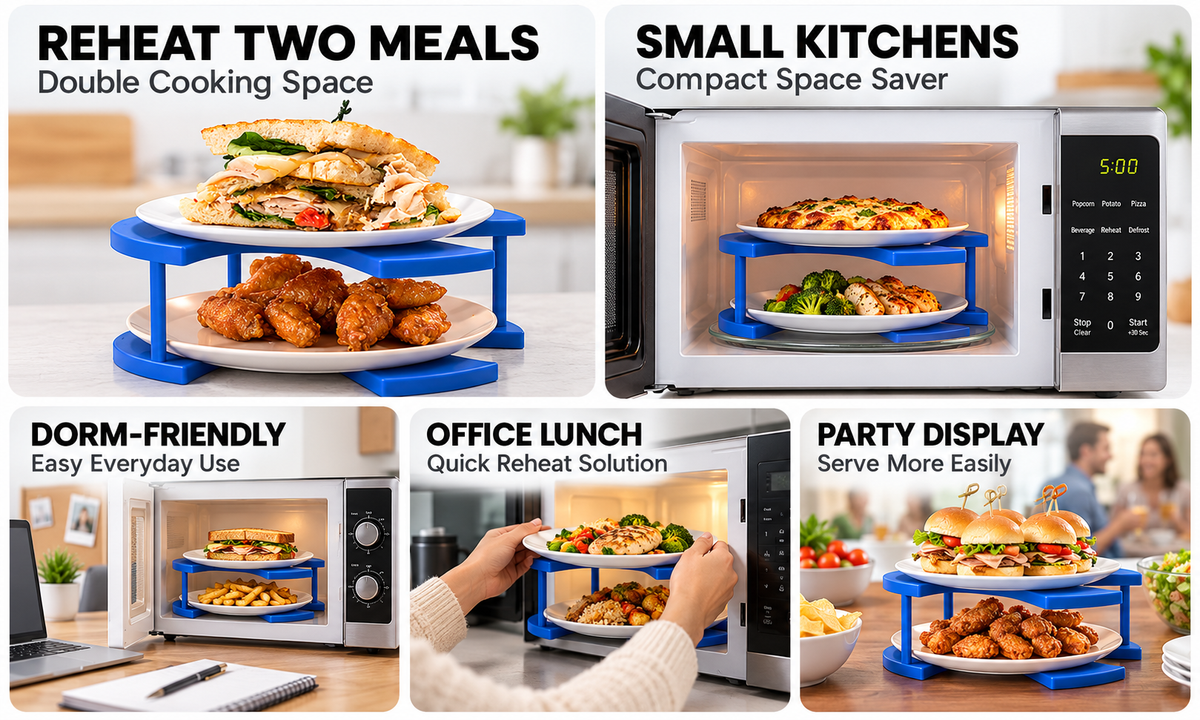One Stacker. Multiple Uses.