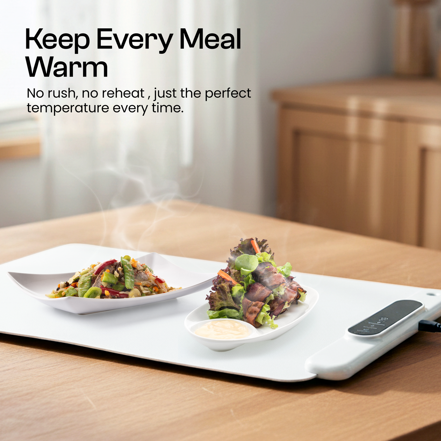 DoubleWave Rollable Electric Food Warming Mat