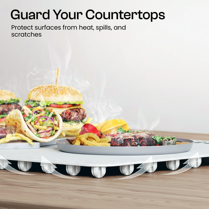 DoubleWave Rollable Electric Food Warming Mat