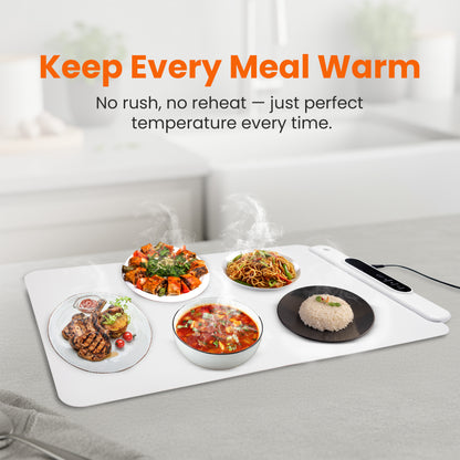 DoubleWave Rollable Electric Food Warming Mat