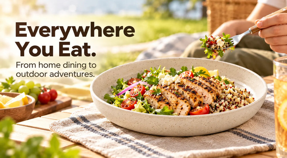 Versatile Wheat Straw Dinner Plates for Every Occasion