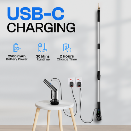 Electric Spin Scrubber 8-in-1 Model – Rechargeable Cleaning Brush