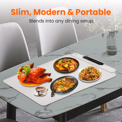 DoubleWave Rollable Electric Food Warming Mat