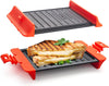 Microwave Sandwich Grill Press | Aluminum, Coated & Non Stick | Fry Eggs, Grill Cheese, and Toast Sandwiches | Dishwasher-Safe & BPA-free