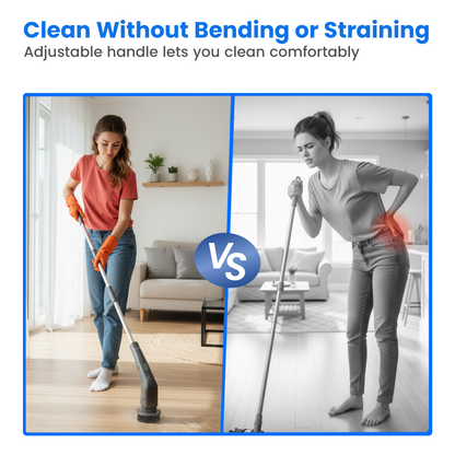 Electric Spin Scrubber 8-in-1 Model – Rechargeable Cleaning Brush