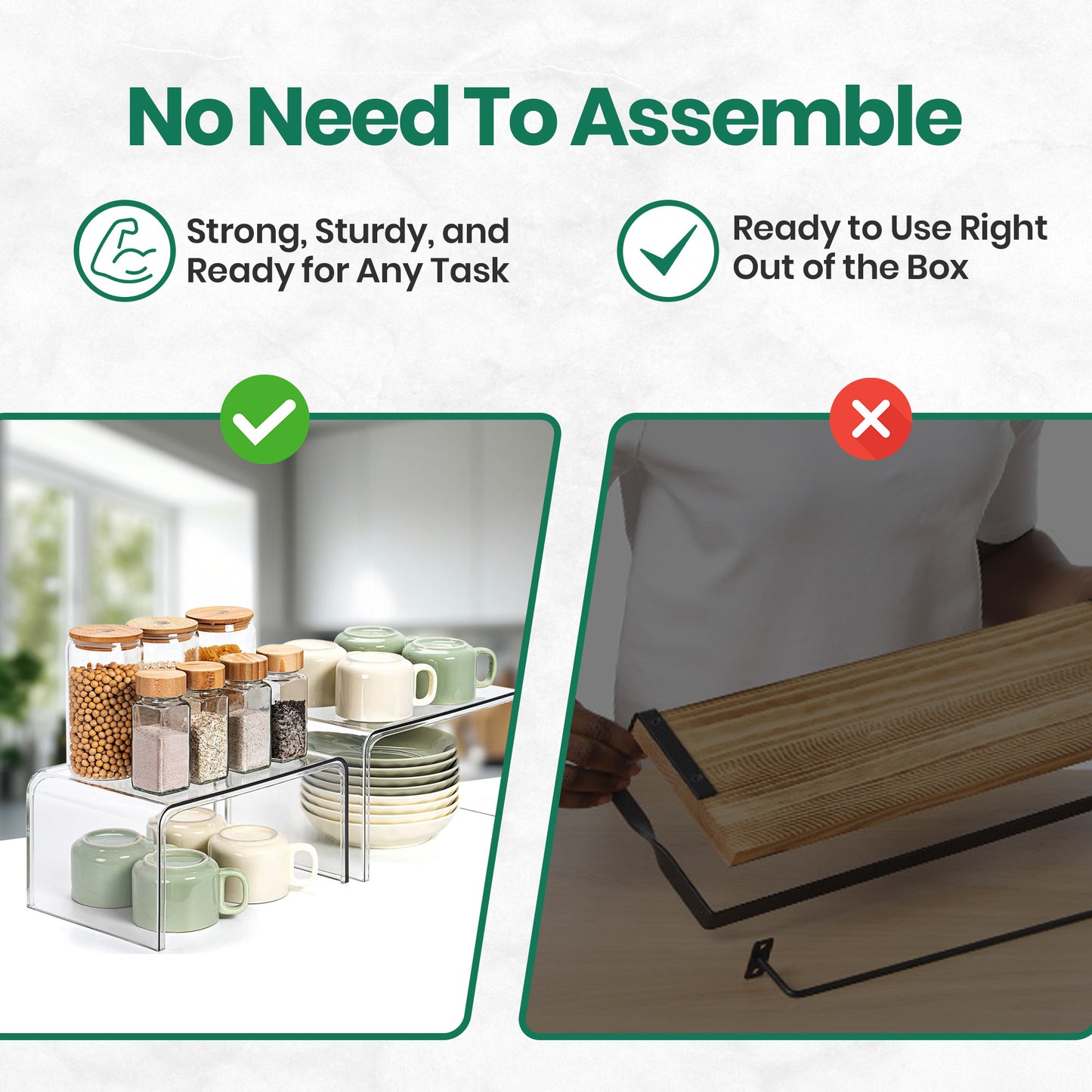 clear acrylic organizer