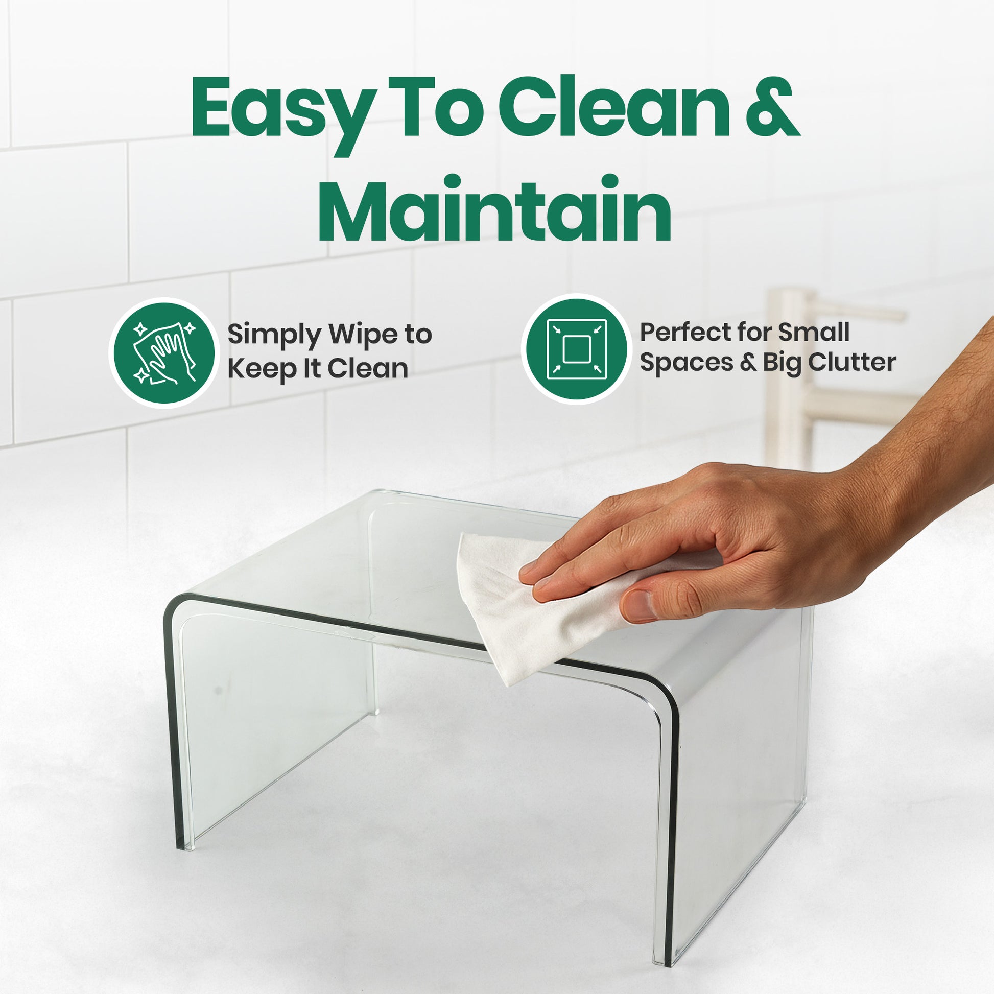 clear shelf organizer