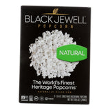 Black Jewell Microwave Popcorn - Natural - Case of 18 3.5 Oz. Bags