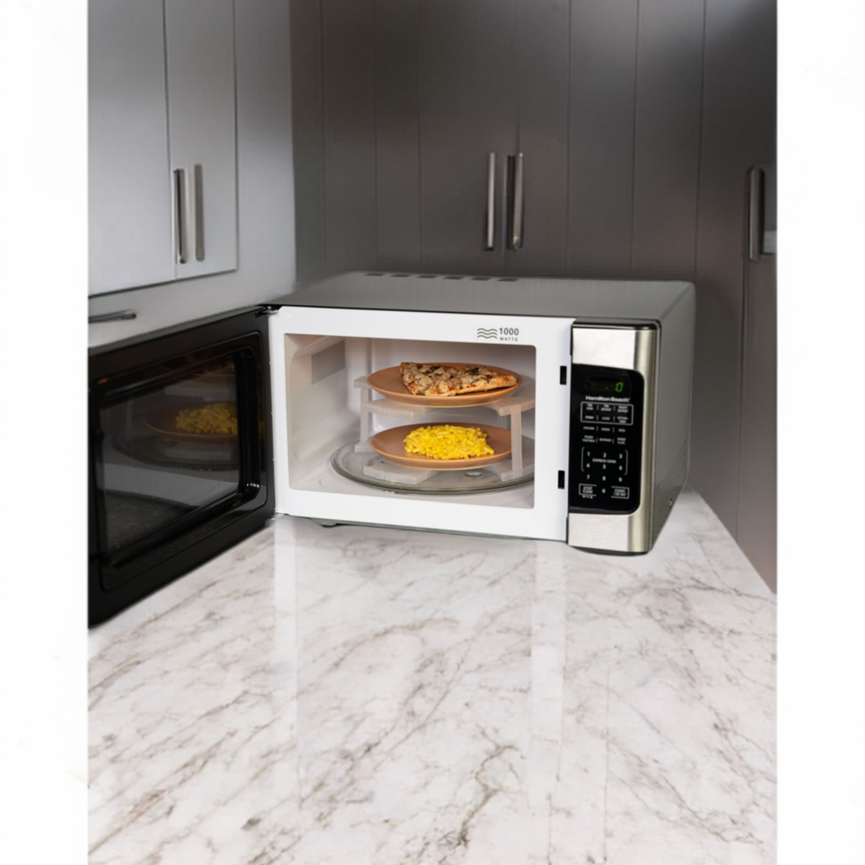 Microwave Food Cover Holder Space-saving Kitchen Hanger Fits Most Microwave  Splatter Protectors 