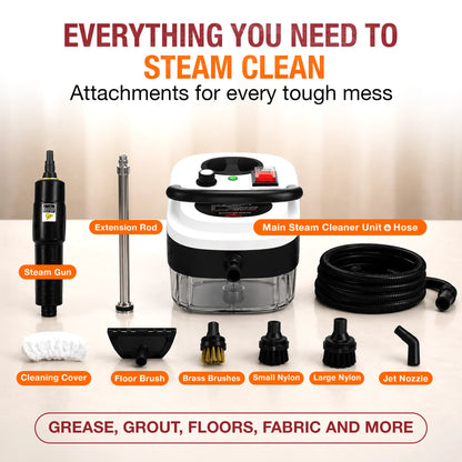Portable High-Temperature Steam Cleaner For Deep Home Cleaning