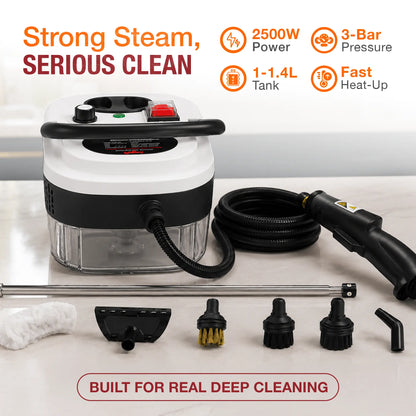 Portable High-Temperature Steam Cleaner For Deep Home Cleaning