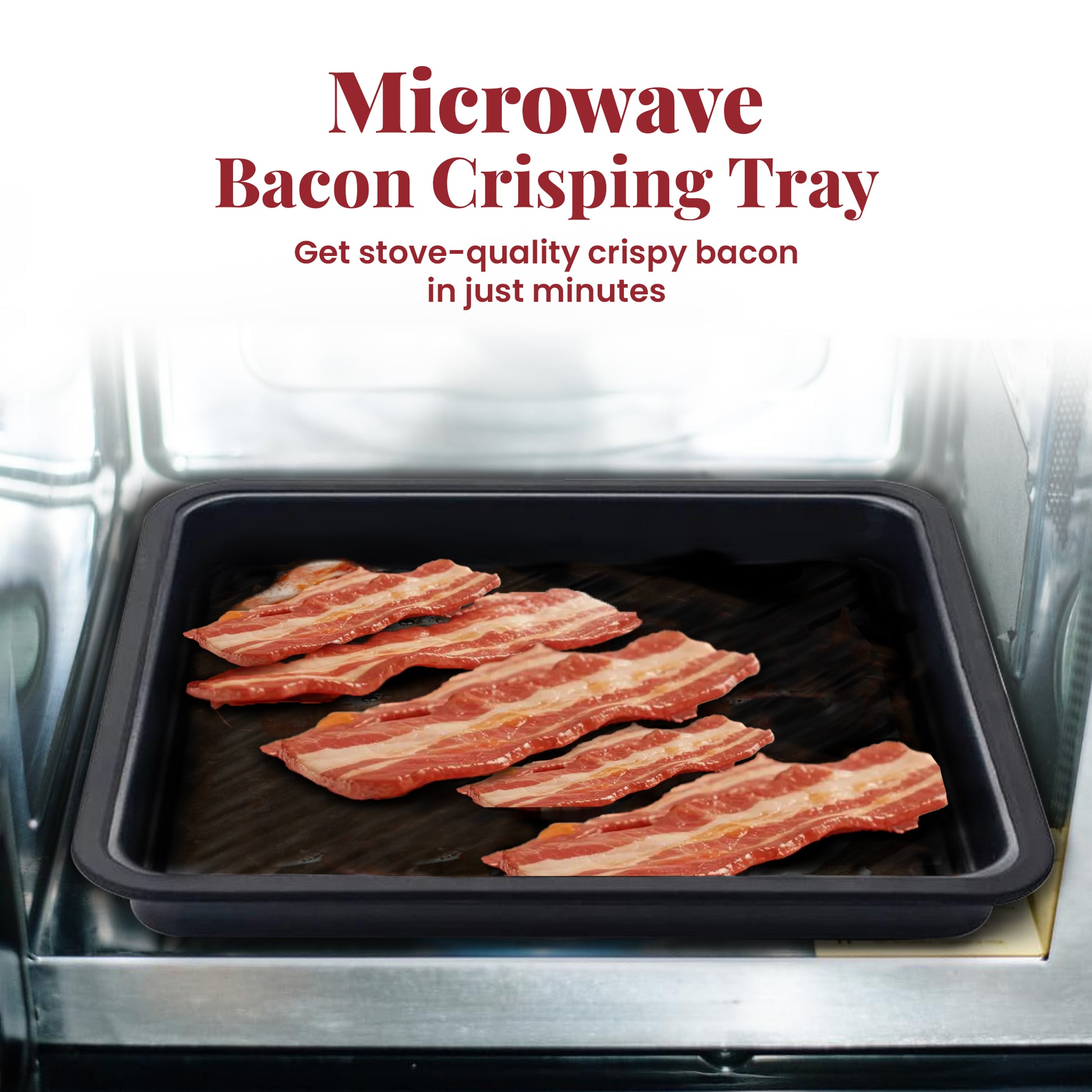 microwave bacon cooking tray