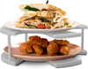 The DoubleWave™ Microwave Plate Stacker (Mini) (10.5 Inch) BPA-free & Dishwasher-safe