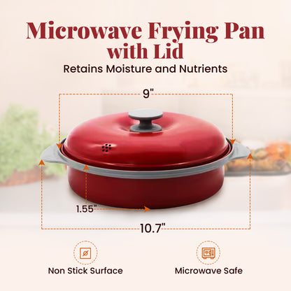 non stick frying pan with lid