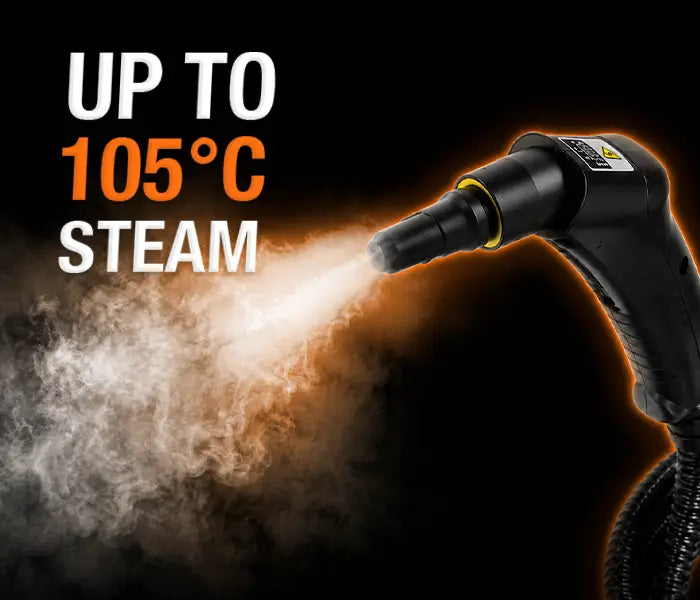 Up to 105°C Steam