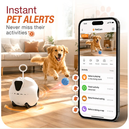 Interactive Pet Companion Robot | Smart Pet Camera