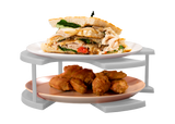 10.5-inch DoubleWave™ — Your Ultimate Plate Stacker & Food Display Stand