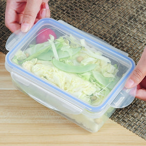 4-Piece Multi-functional Airtight Plastic Microwave Heating and Food Storage Boxes